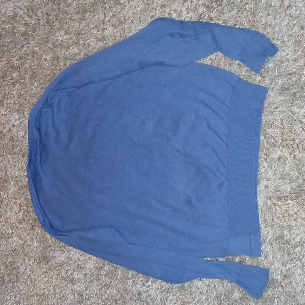 Men's Blue Sweater - Picture 6 of 6